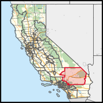 California's 23rd congressional district (since 2023).svg