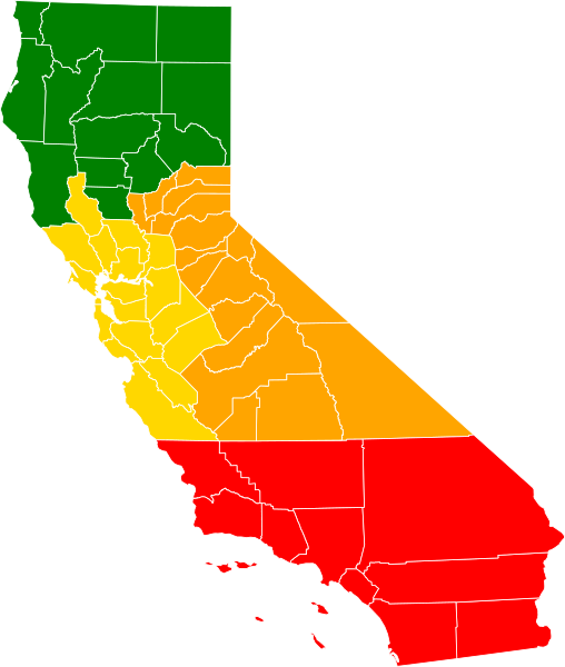 File:California 4way secession proposal.svg