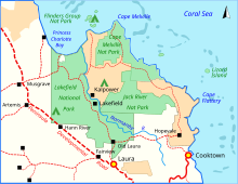 Rinyirru National Park map