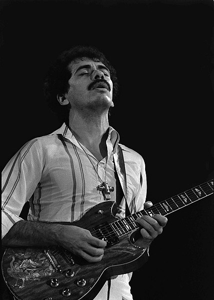 Carlos Santana (1978), one of many rock musicians to have been deeply influenced by the album