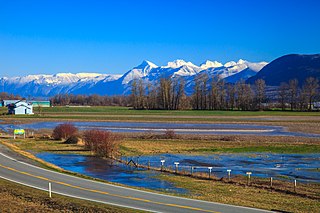 Chilliwack City in British Columbia, Canada