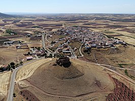 Veduta aerea della città.