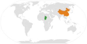 Kína és Csád