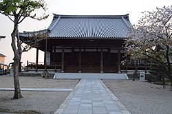 Chiryu Manpukuji temple main hall ac2.JPG