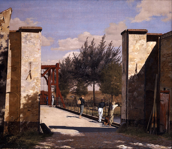 File:Christen Købke - The North Gate of the Citadel - Google Art Project.jpg