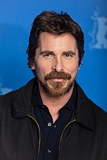 A photograph of Christian Bale