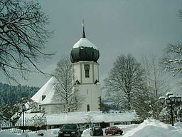 Kyrkan i Hinterzarten.