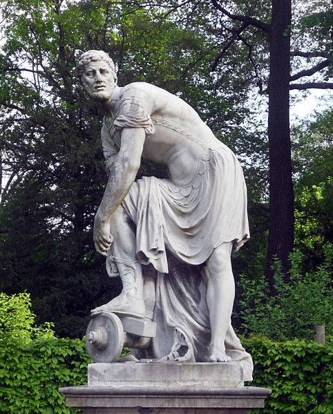 The sculpture of Cincinnatus in Vienna's Schönbrunn Garden