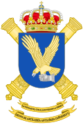 Escudo del Grupo de Artillería Antiaérea I/71 (GAAA-I/71)