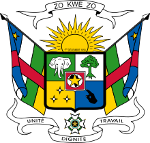 Coat of Arms of Central African Republic