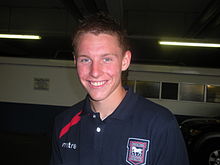 Wickham with Ipswich Town in 2009 Connor Wickham - It 6.jpg