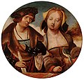Cornelis Engebrechtsz. - St Cecilia and her Fiancé - WGA7517.jpg