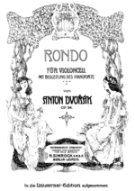 Thumbnail for Rondo for Cello and Orchestra (Dvořák)