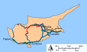 Image illustrative de l’article Route B9 (Chypre)