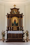 Dülmen, Kirchspiel, Marienkapelle Visbeck, Altar -- 2022 -- 4076-80.jpg