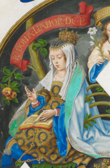 D. Leonor de Aragão, Rainha de Portugal - La genealogía portuguesa (Genealogia dos Reis de Portugal) .png