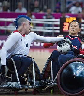 David Anthony (wheelchair rugby) Paralympic rugby player