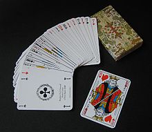 Stripped French 32-card deck. Deck of cards used in the game piquet.jpg