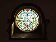 Diamond Jubilee window inside the main hall