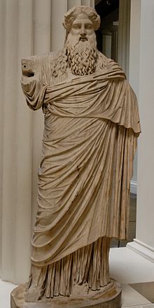 Statue des Dionysos im British Museum, römische Kopie um 50 n. Chr., griechisches Original um 340 v. Chr. (Quelle: Wikimedia)