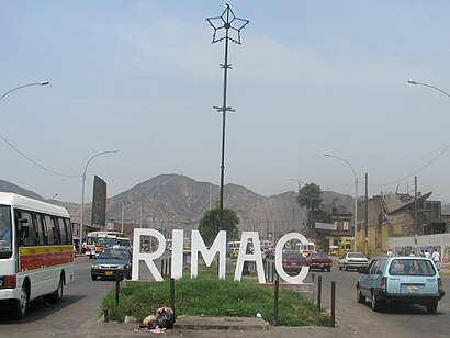 How to get to Rimac with public transit - About the place