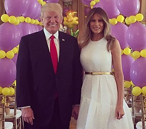 Donald and Melania Trump Easter 2017 (cropped2).jpg