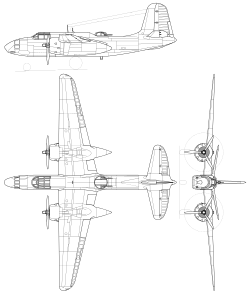 Douglas A-20 Havoc.svg