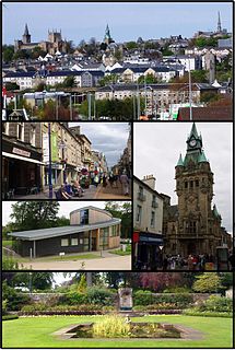 <span class="mw-page-title-main">Dunfermline</span> City in Fife, Scotland