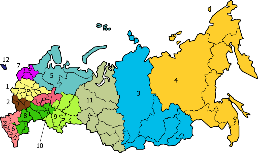 russia country map