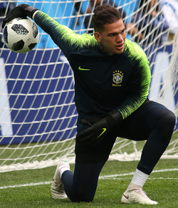 Ederson a 2018-as világbajnokságon Brazília színeiben