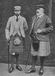 220px Edward VII and Prince George 1902