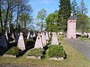 Sowjetische Ehrengrabanlage (Teil des städtischen Friedhofs am Kalkberg)