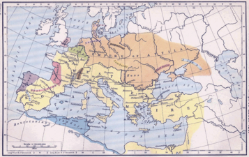 Europa und Reich des Attila