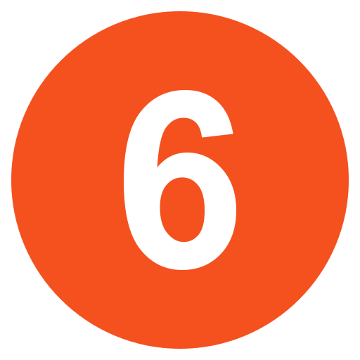 File:Eo circle deep-orange white number-6.svg