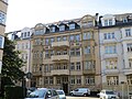 Apartment building in closed development