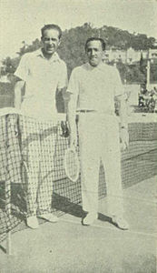 Erik Worm and Béla Kehrling in San Remo in 1929.jpg