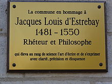Broszura Estrebay (Ardeny) Jacques-Louis d'Estrebay.JPG