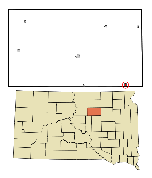 File:Faulk County South Dakota Incorporated and Unincorporated areas Rockham Highlighted.svg