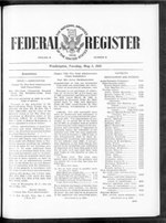 Miniatuur voor Bestand:Federal Register 1945-05-08- Vol 10 Iss 91 (IA sim federal-register-find 1945-05-08 10 91).pdf