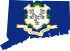 Flag-map of Connecticut.svg