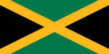 Description de l'image Flag of Jamaica.svg.