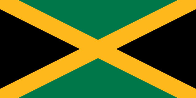 Description de l'image Flag of Jamaica.svg.