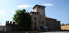 La forteresse de la famille Sanvitale à Fontanellato.