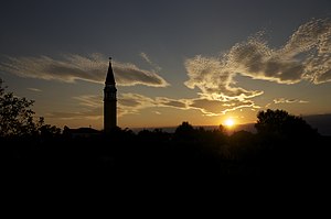 フォッサルタ・ディ・ピアーヴェの風景