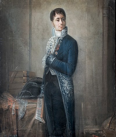 Portrait of Fourier by Claude Gautherot, circa 1806.