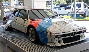 Frank Stella, BMW M1 (1979).