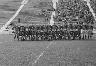 Football team "Montreal Indians" field Percival Molson Stadium of McGill University in Montreal. Friends and Family and Trips. Montreal Indians BAnQ P48S1P00822.jpg