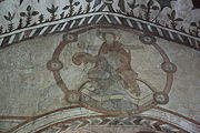 English: Fresco in Gökhems church