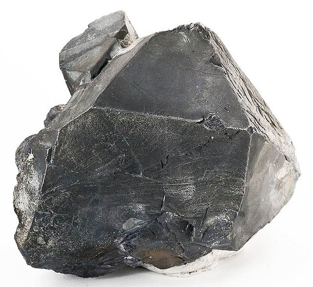 A large galena crystal from the Galena mines