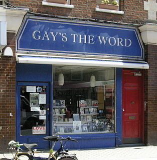 Gays the Word (bookshop) Lesbian and gay bookstore in London